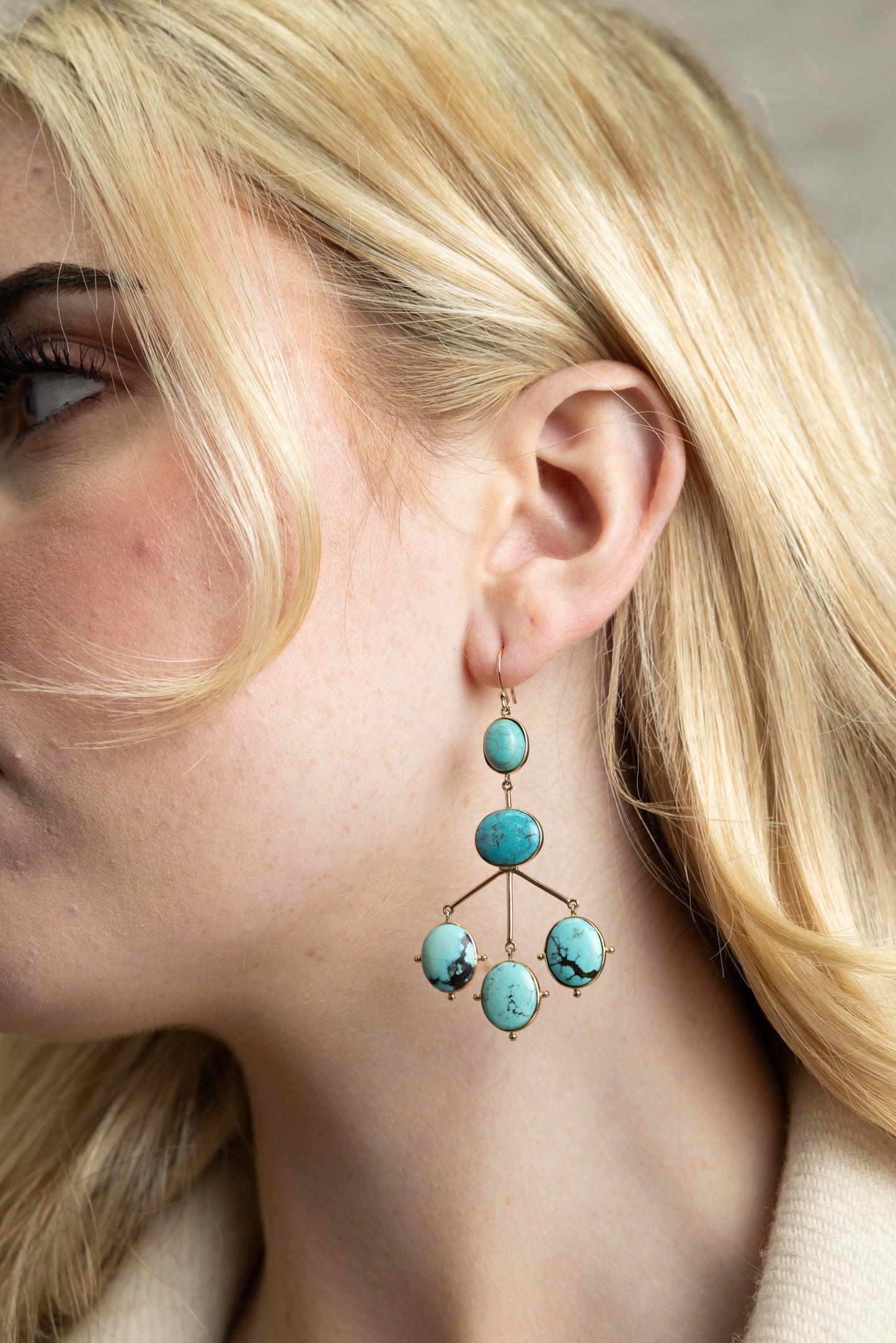 Turquoise III Drop Earrings