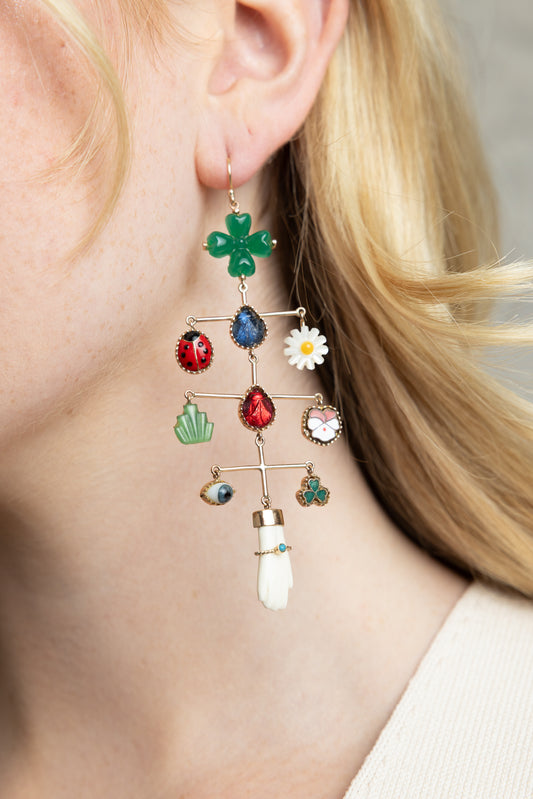 Lucky Charm Balance Earrings