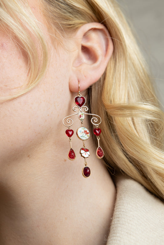 Valentine Twist Earrings
