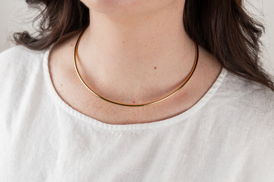 Margot Gold Choker Necklace