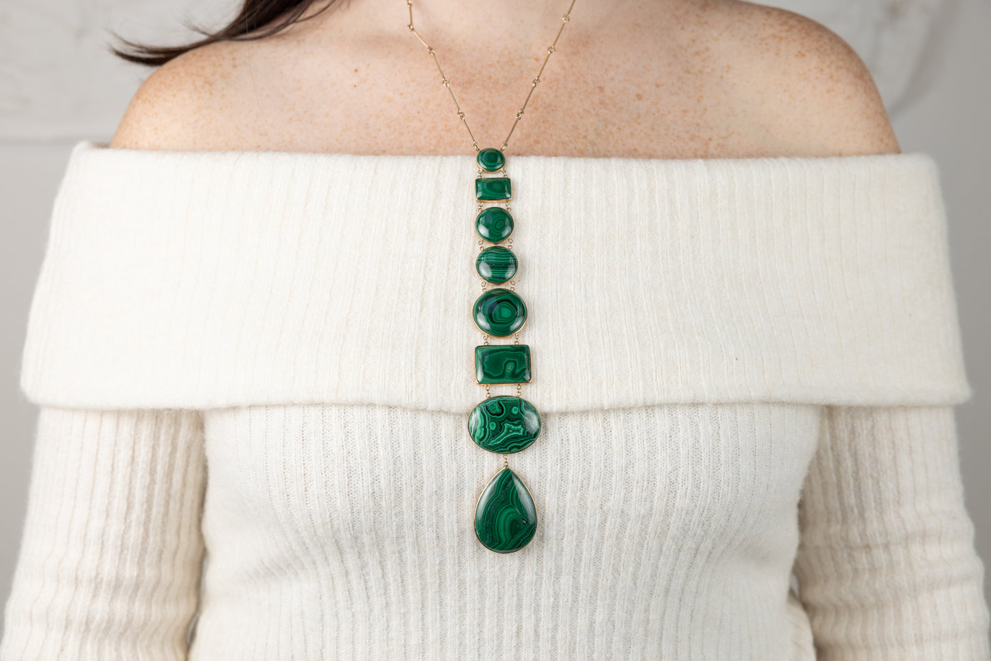 Julianne Malachite Necklace