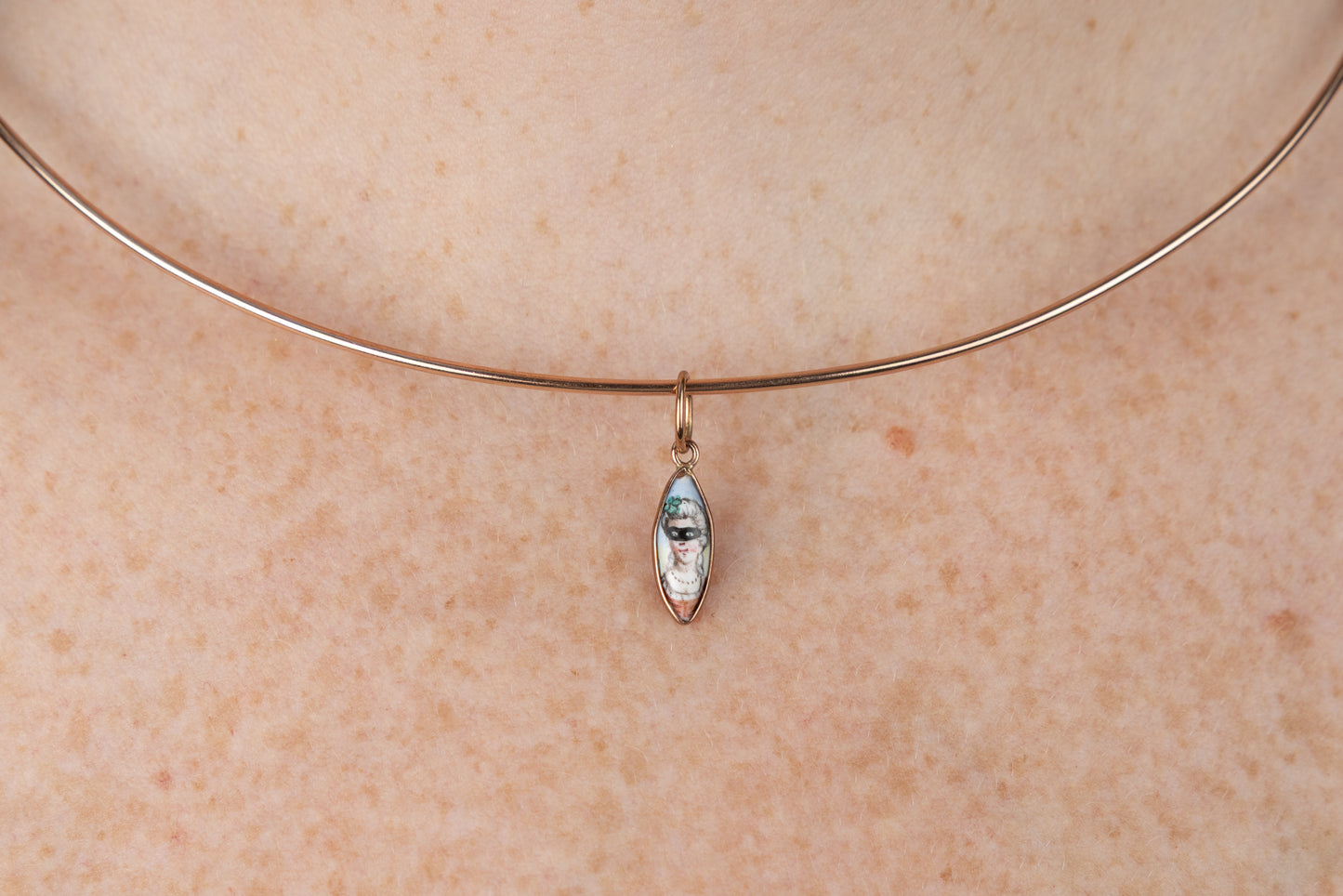 Tiny Marked Lady Charm