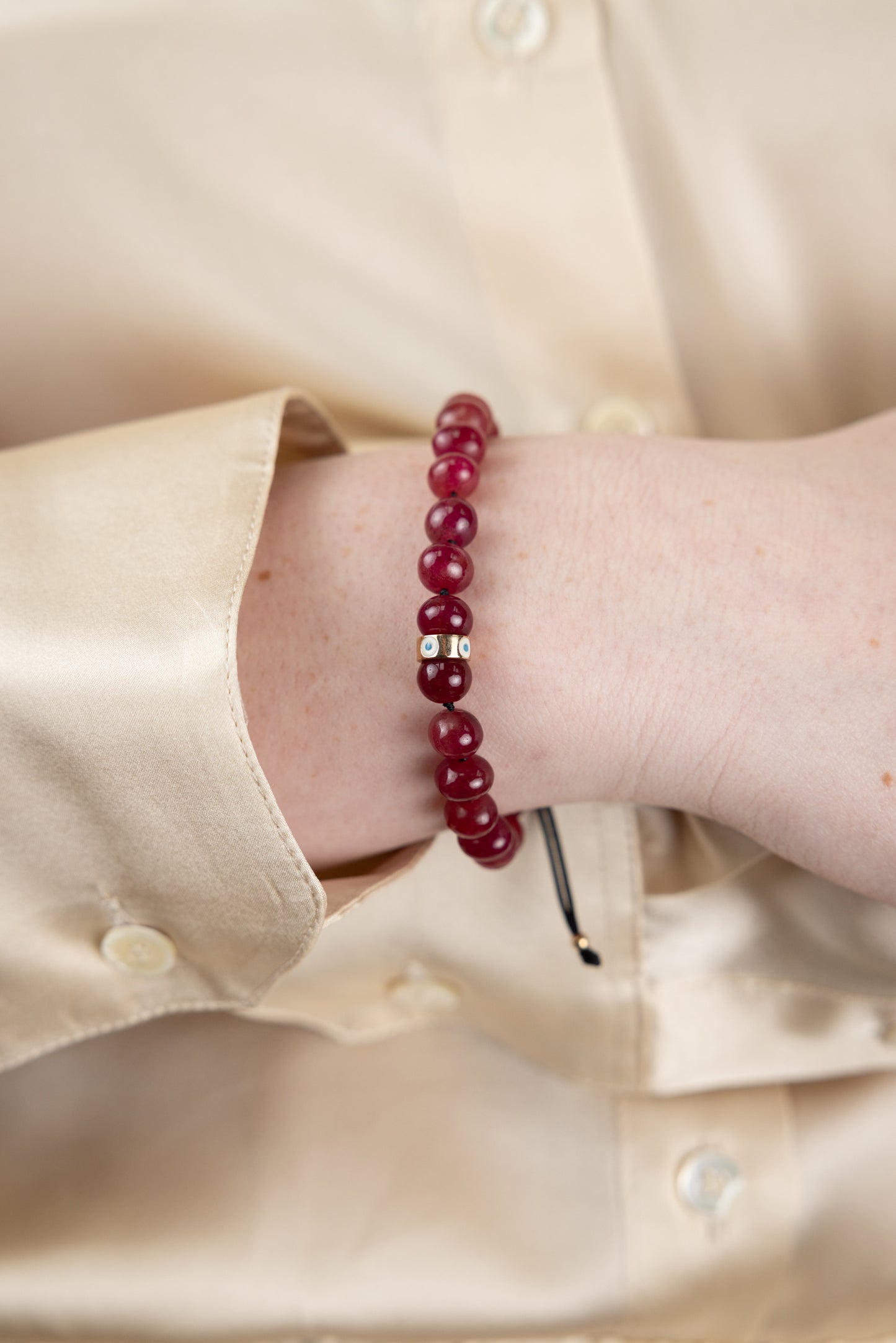 Muse Rope Bracelet with Evil Eye