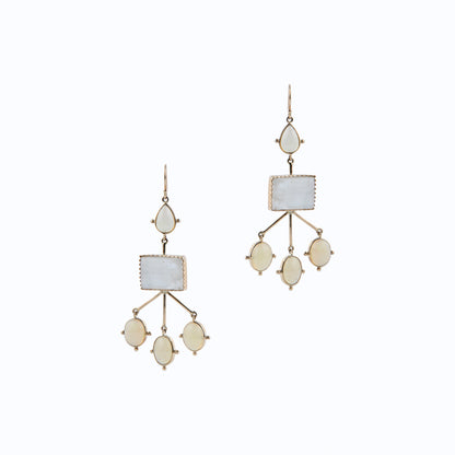 Opal & Moonstone III Earrings