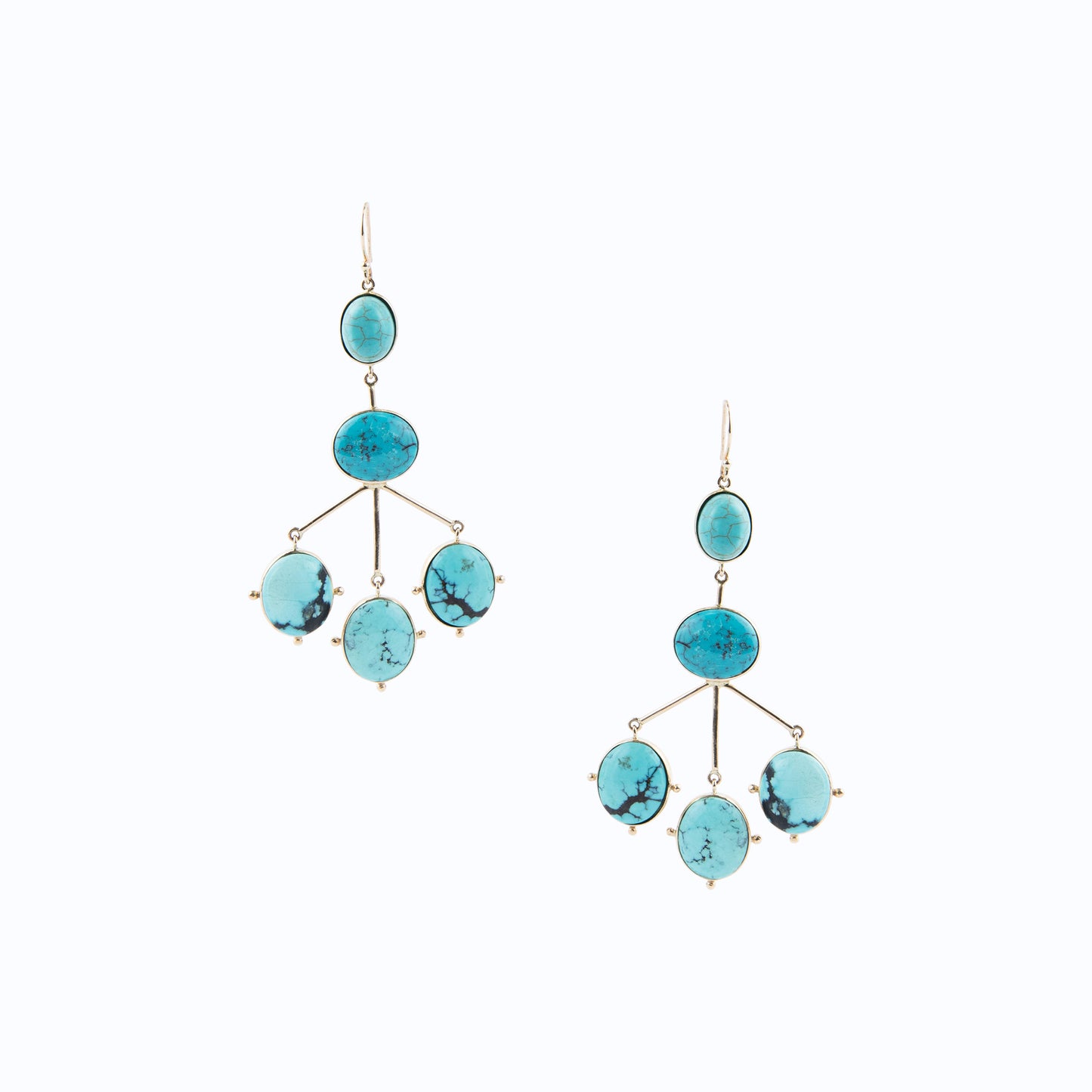 Turquoise III Drop Earrings