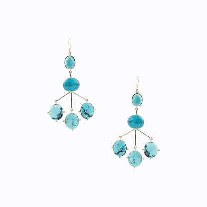 Turquoise III Drop Earrings