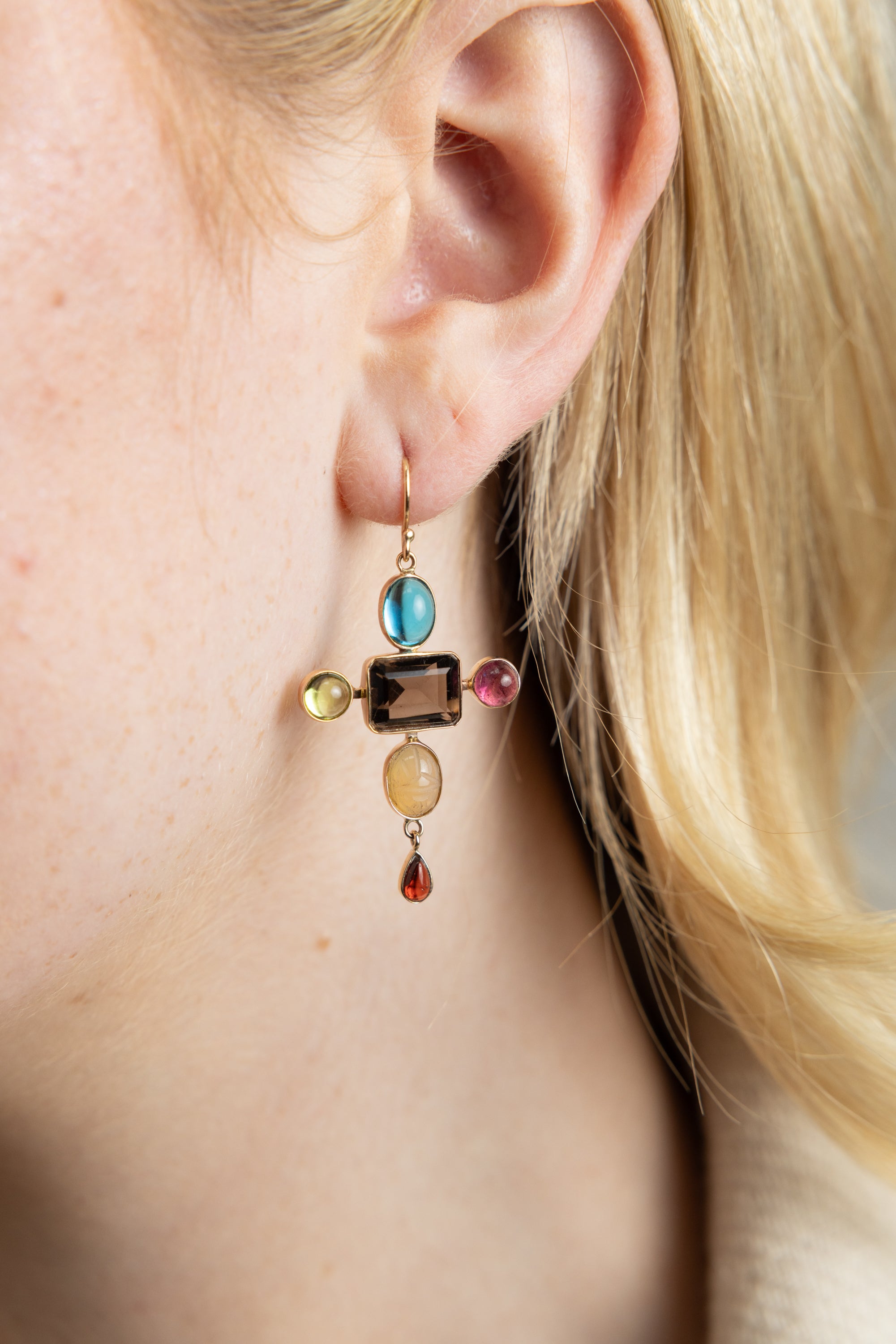 Smokey Quartz Earrings