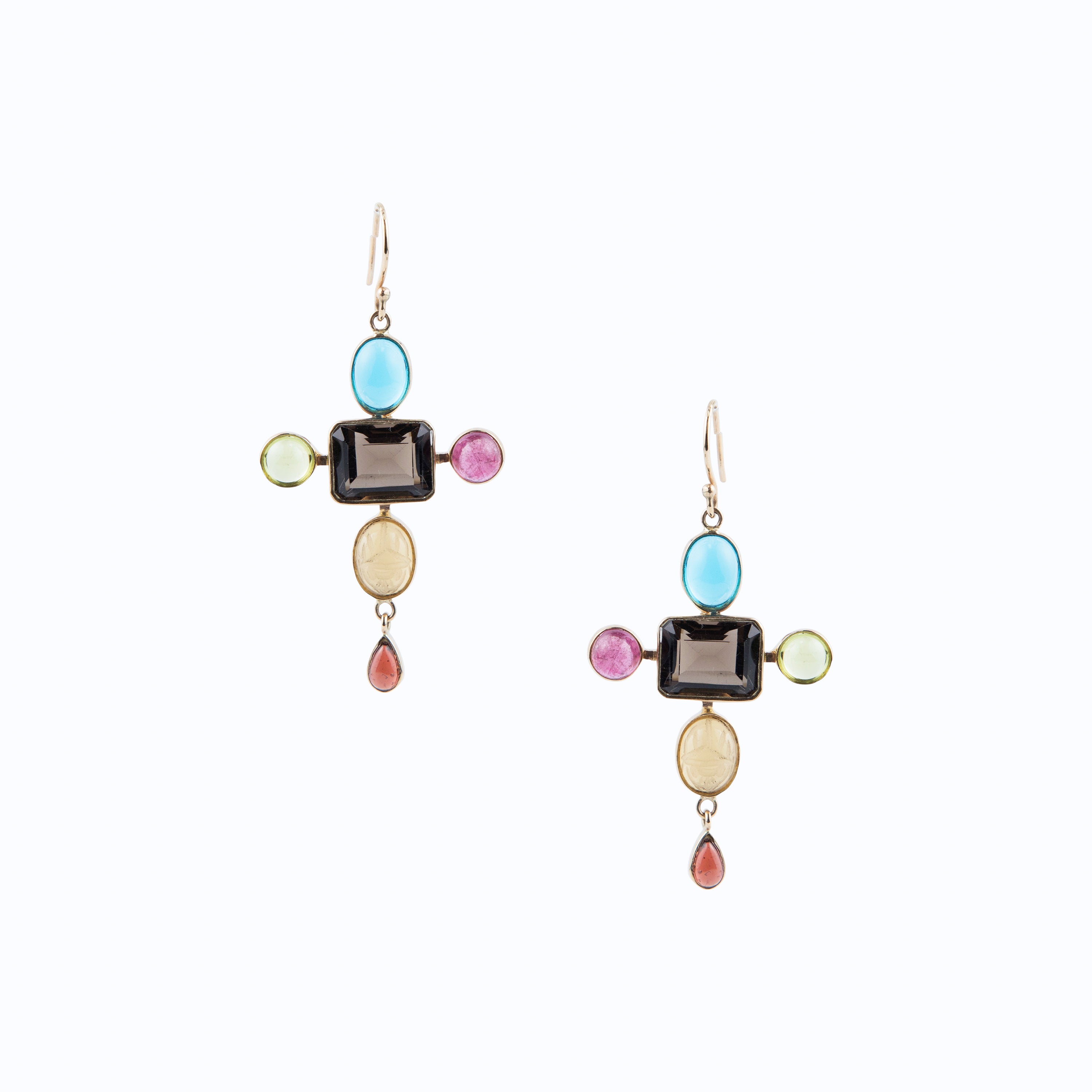 Smokey Quartz Earrings