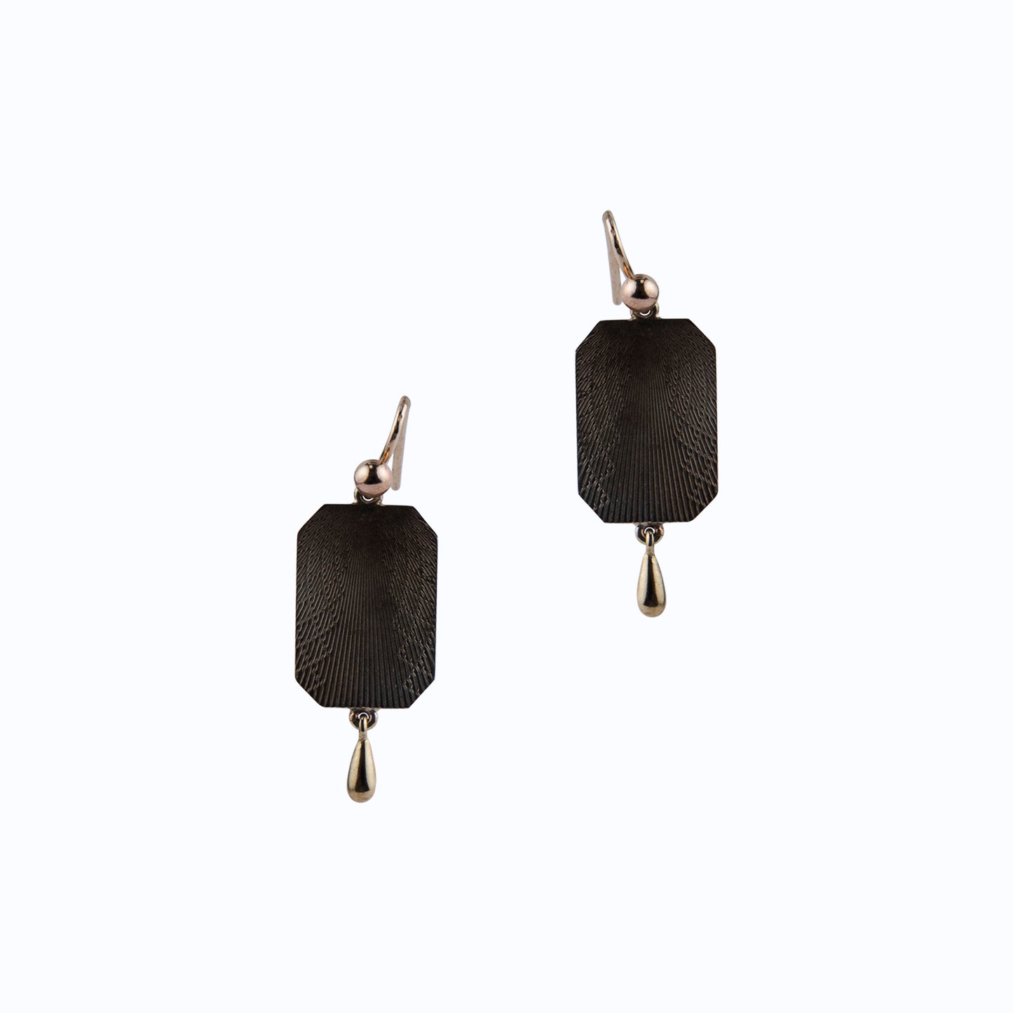Vintage Cufflink Earrings