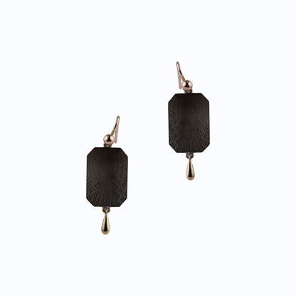 Vintage Cufflink Earrings