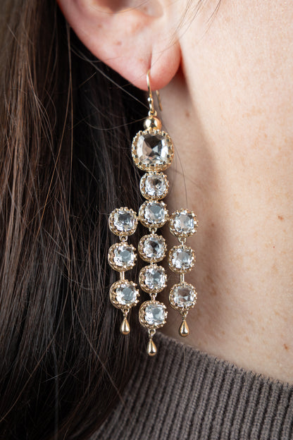 Crystal Drop Earrings