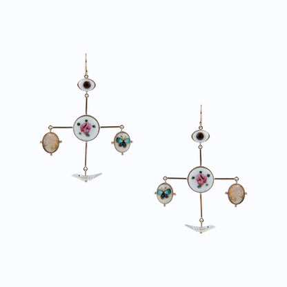 Evil Eye Balance Earrings