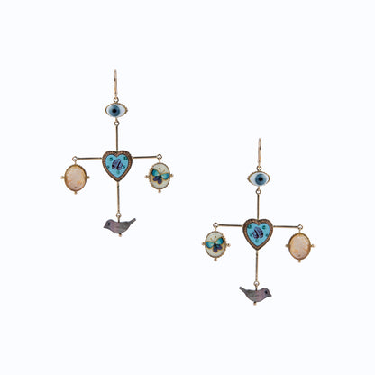 Evil Eye Balance Earrings