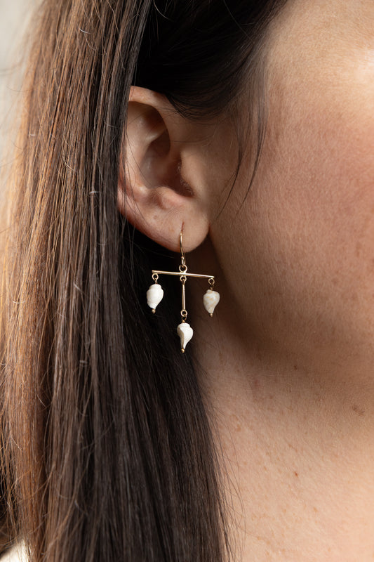 Alexandra Single Bar Earrings