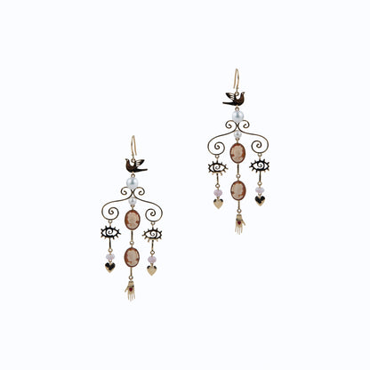 Amorette Hand Earrings