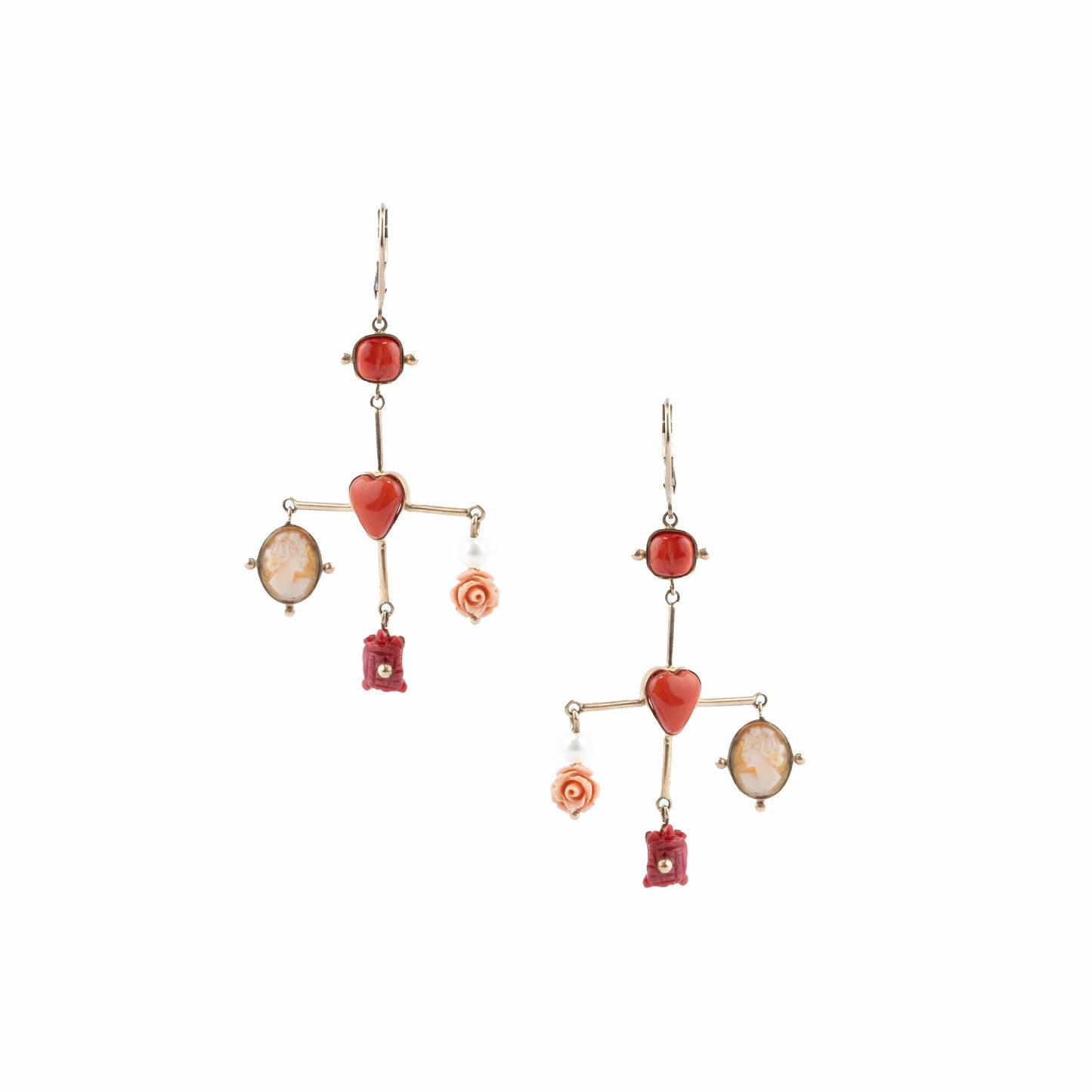 Afsham Heart Earrings