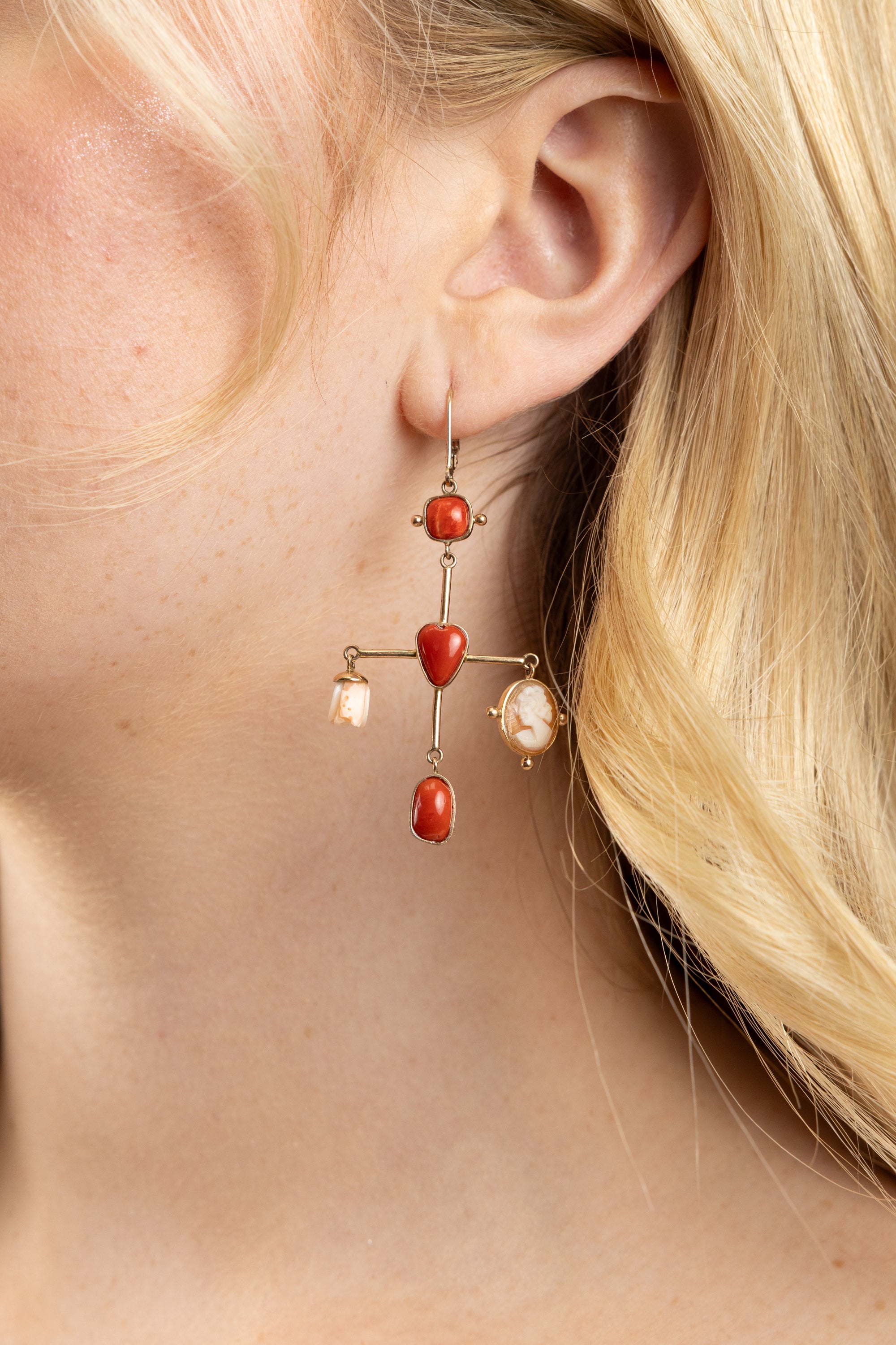 Afsham Heart Earrings