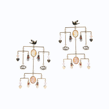 Columbus Hand Earrings