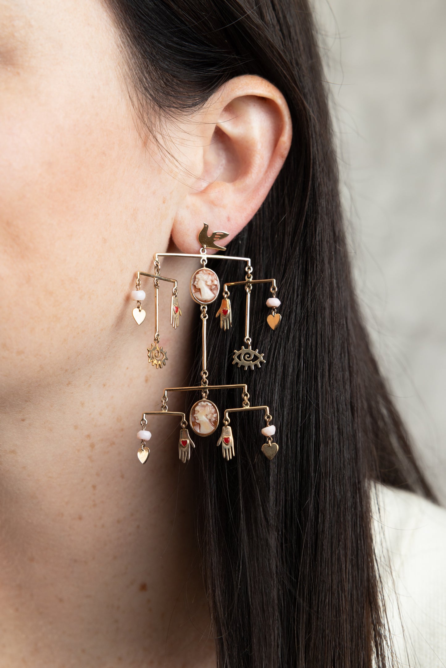 Columbus Hand Earrings