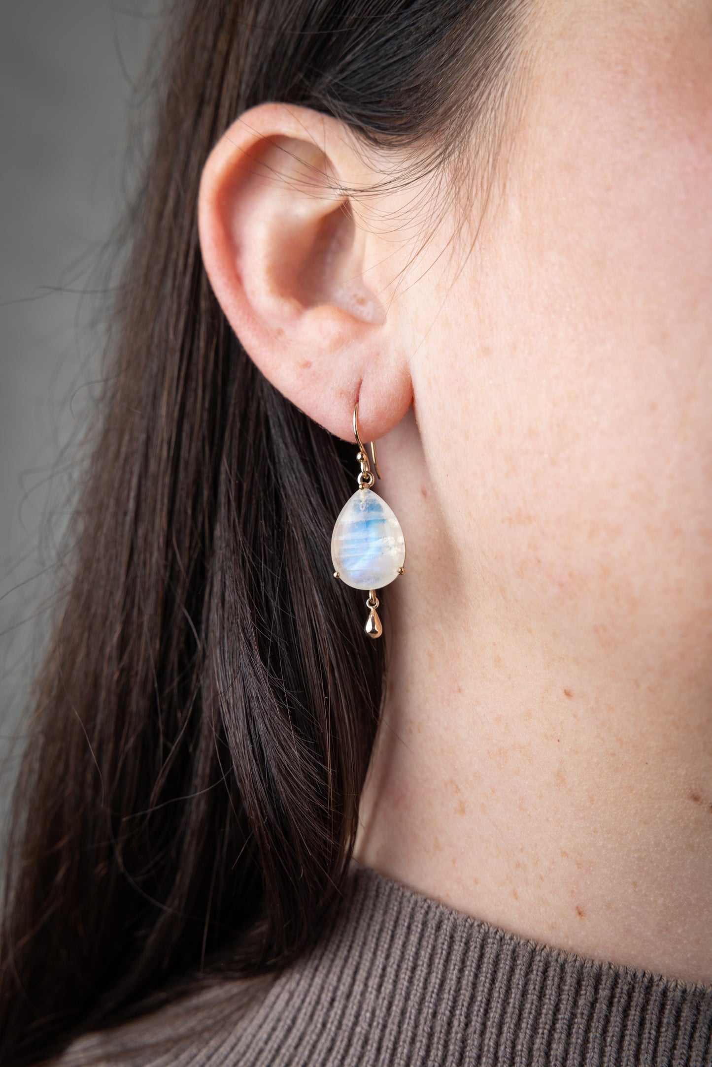 Pollyanna Moonstone Earrings