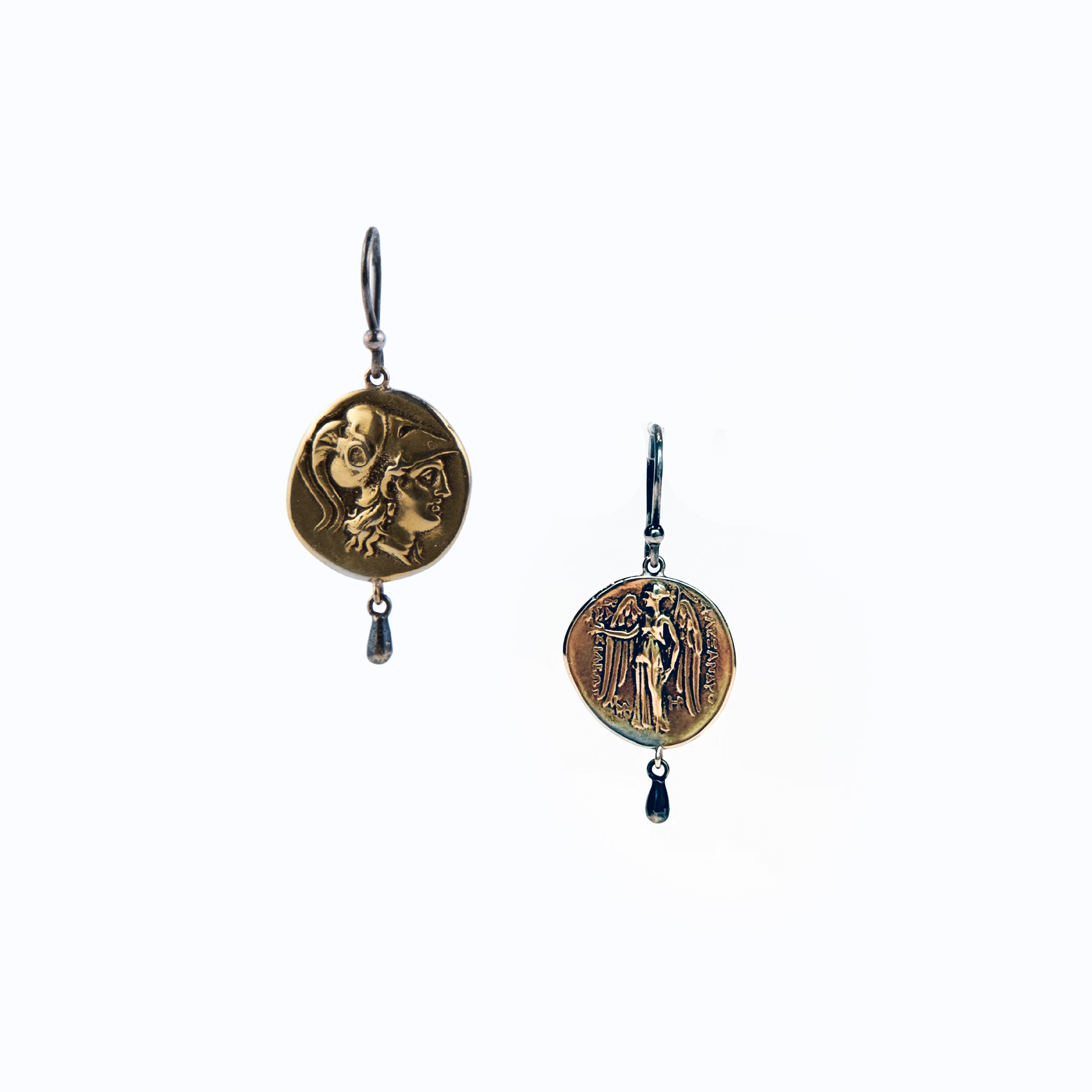 Gladiator Cufflink Earrings