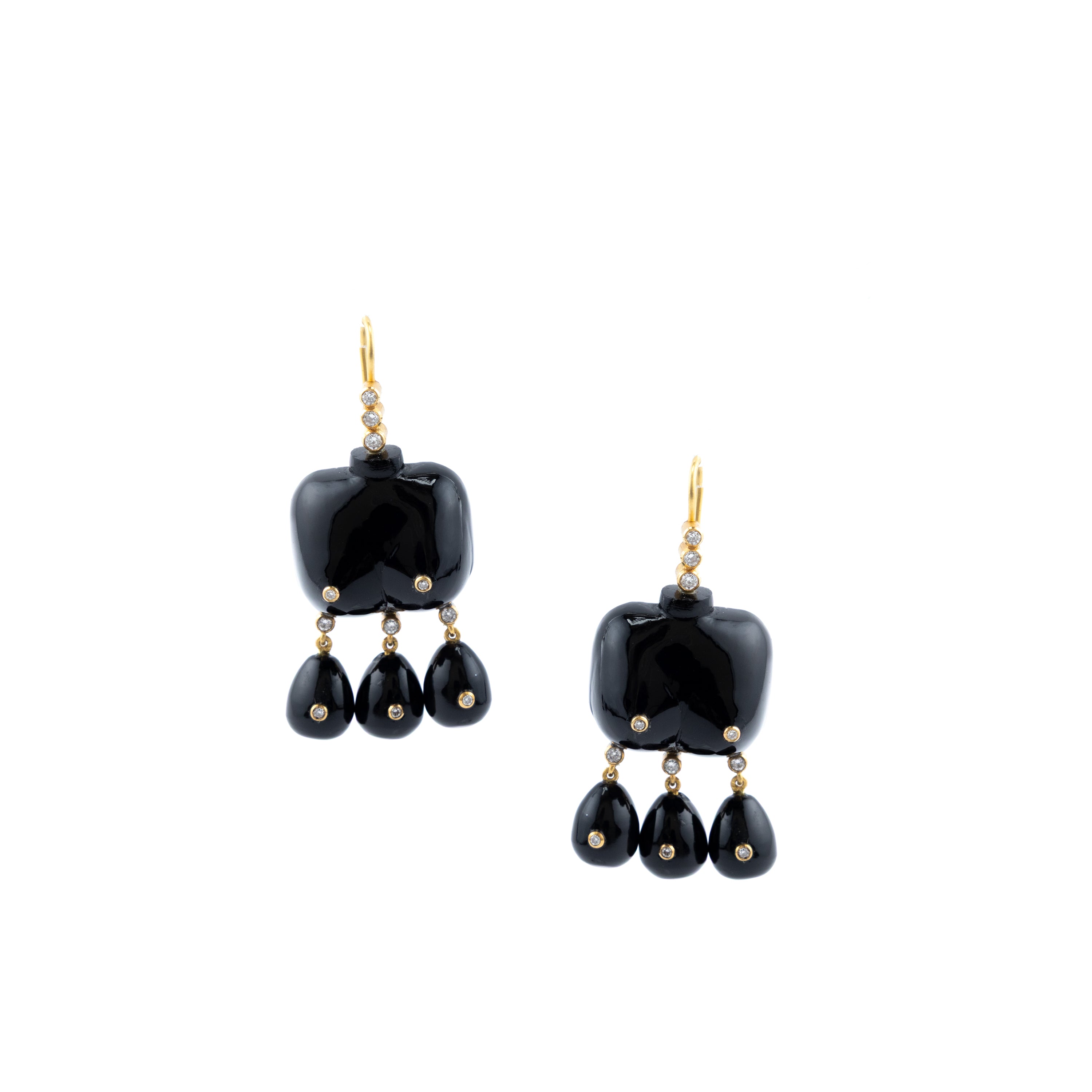 Black Onyx Aphrodite Earrings