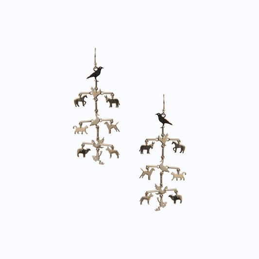 Farm Animal Balance Earrings