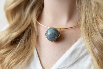 Margot Orb Pendant Choker