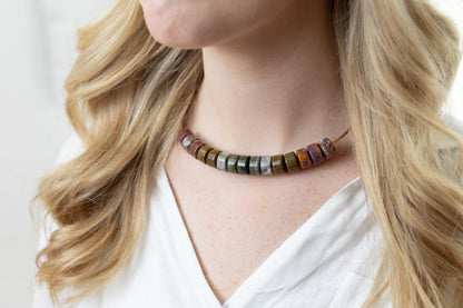 Margot Agate Choker Necklace
