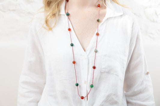 Margot Opulent Stone Necklace