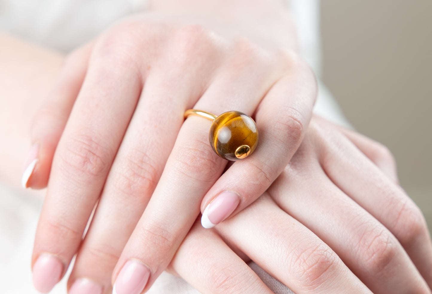 Stone Orb Ring