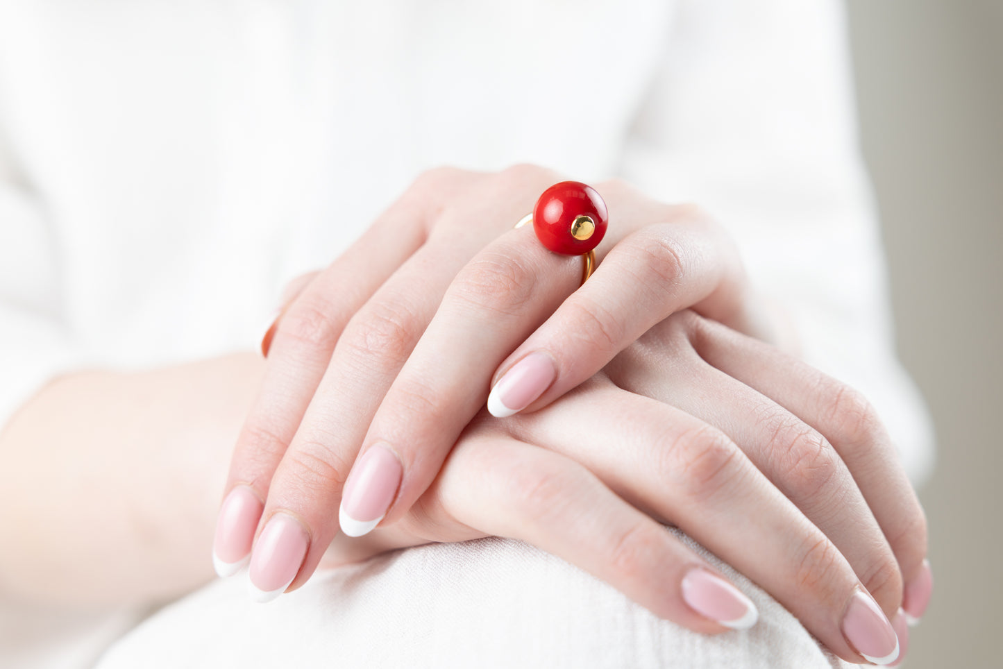 Stone Orb Ring