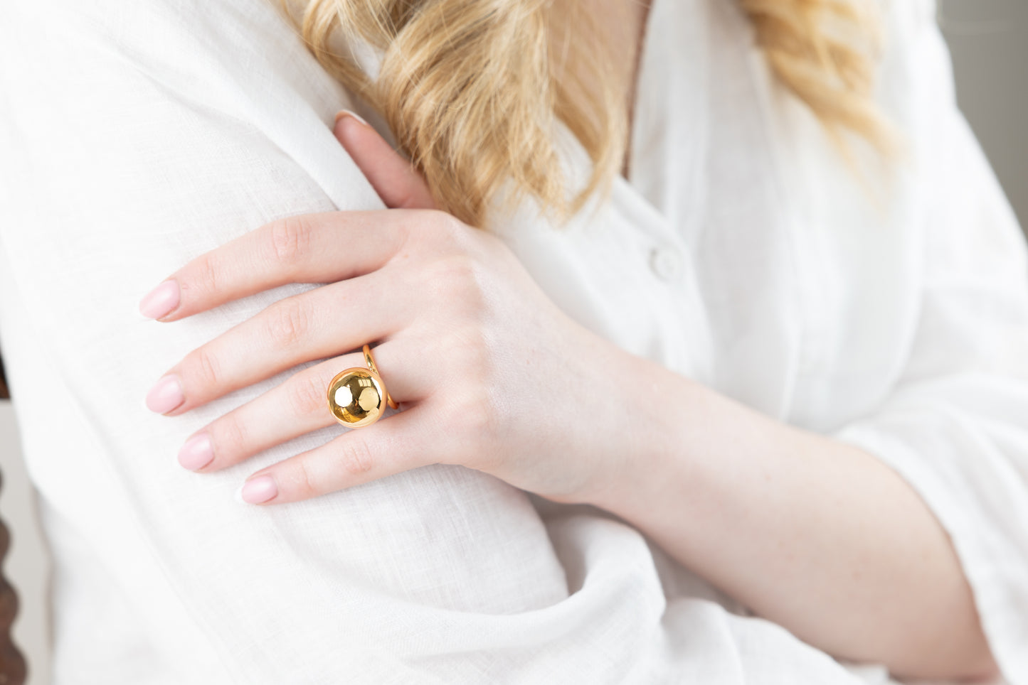 Stone Orb Ring