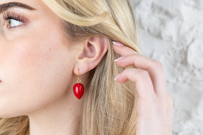 Teardrop Stone Earrings