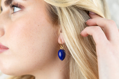Teardrop Stone Earrings