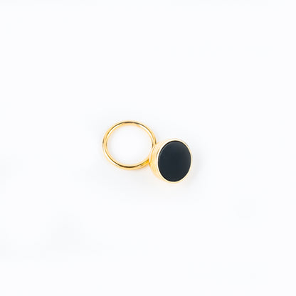 Flat Orb Ring