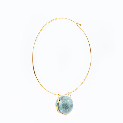 Margot Orb Pendant Choker