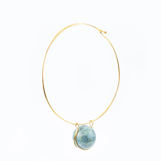 Margot Orb Pendant Choker