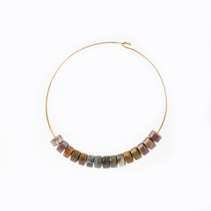 Margot Agate Choker Necklace