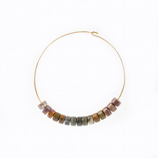 Margot Agate Choker Necklace
