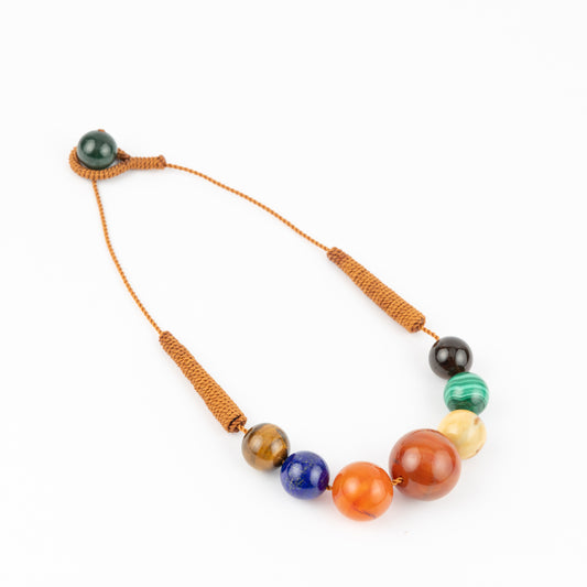 Margot Spectrum Stone Choker