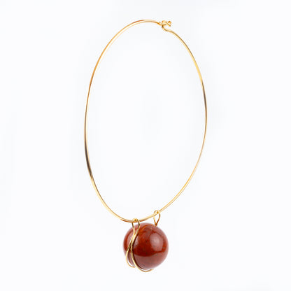 Margot Orb Pendant Choker