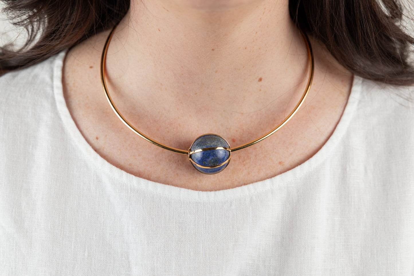 Celestial Orb Pendant - Caged