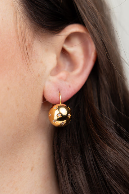 Starlight Round Earrings