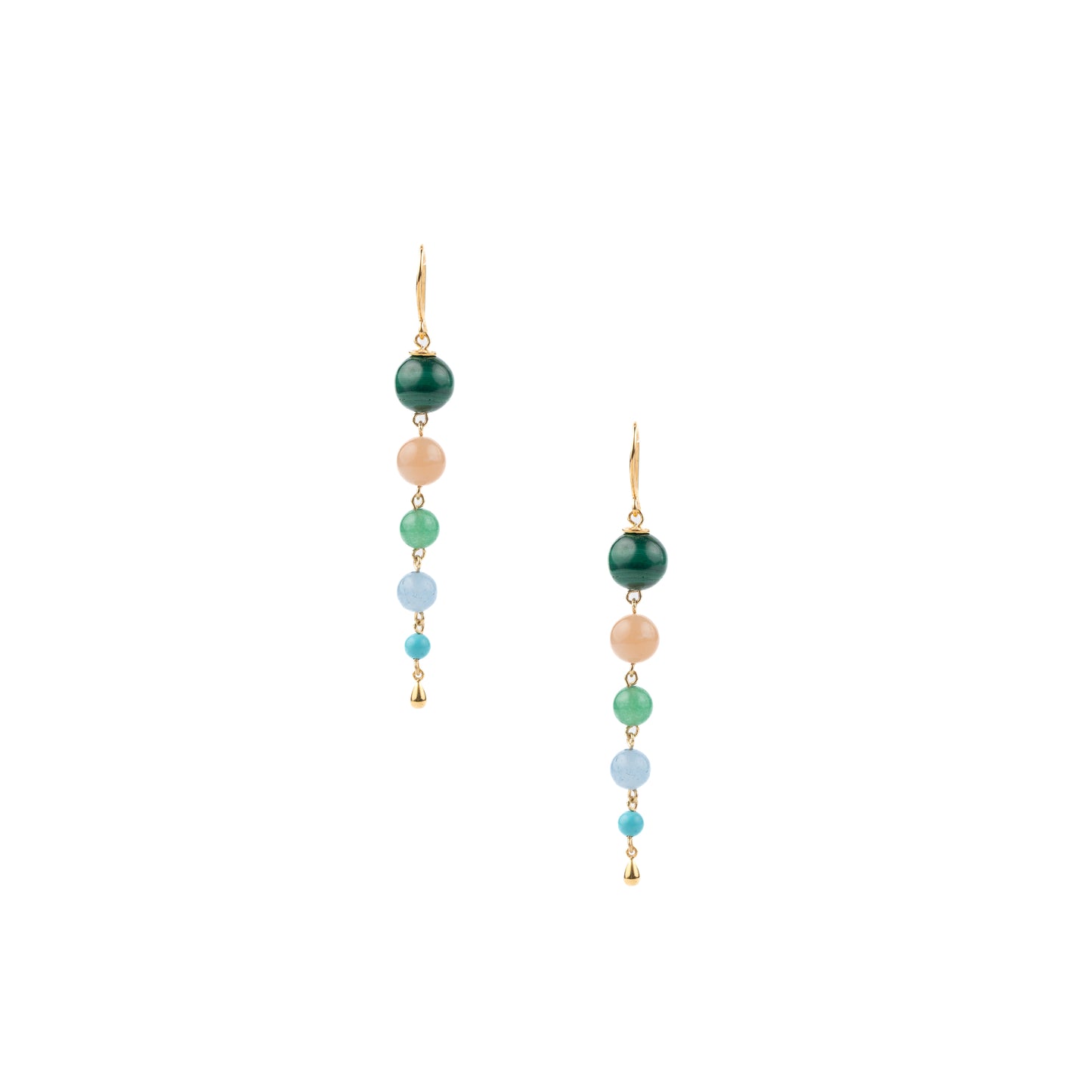 Cascade Stone Drop Earrings