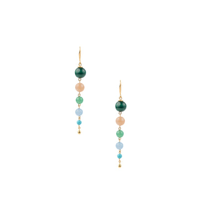 Cascade Stone Drop Earrings