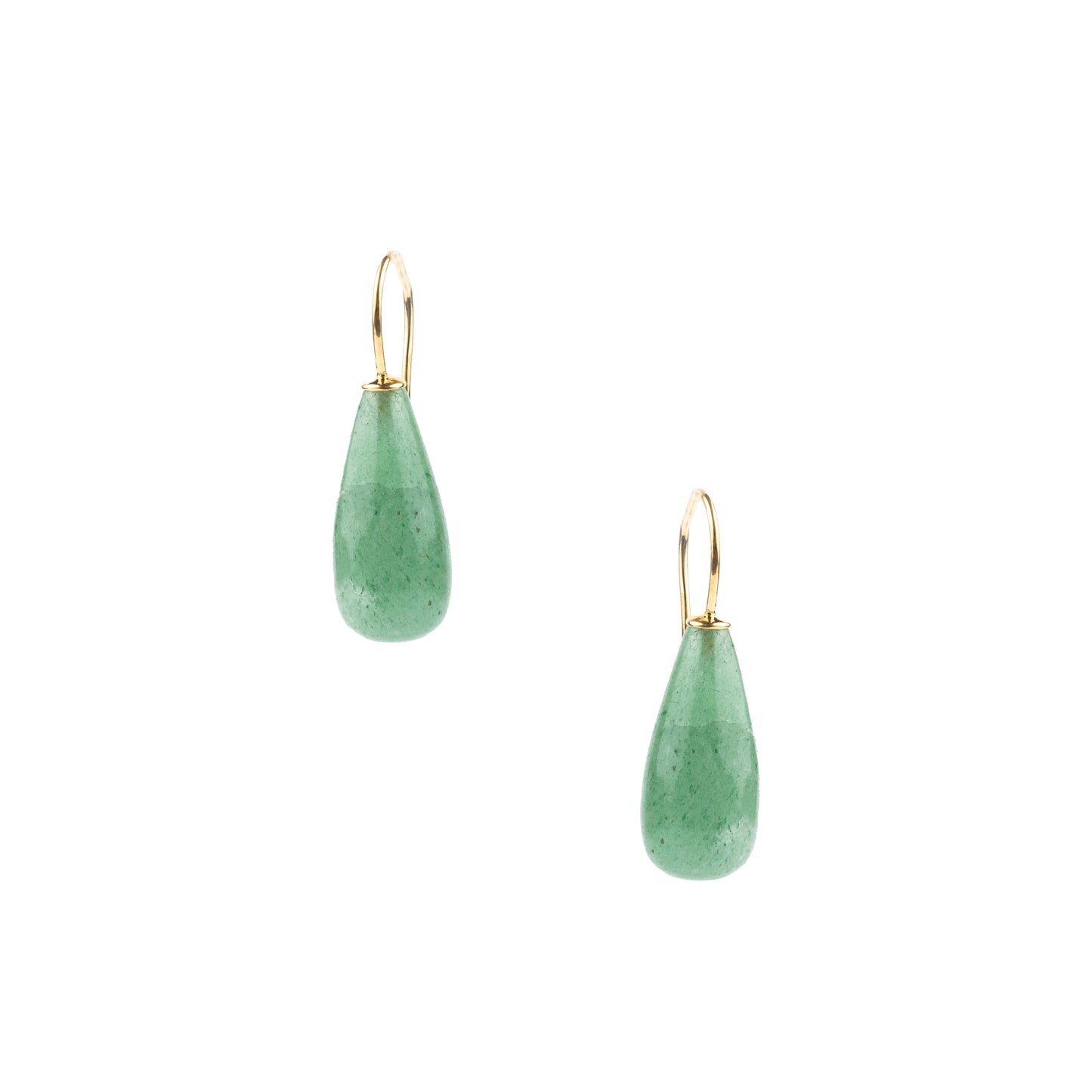Tapered Stone Drop Earrings