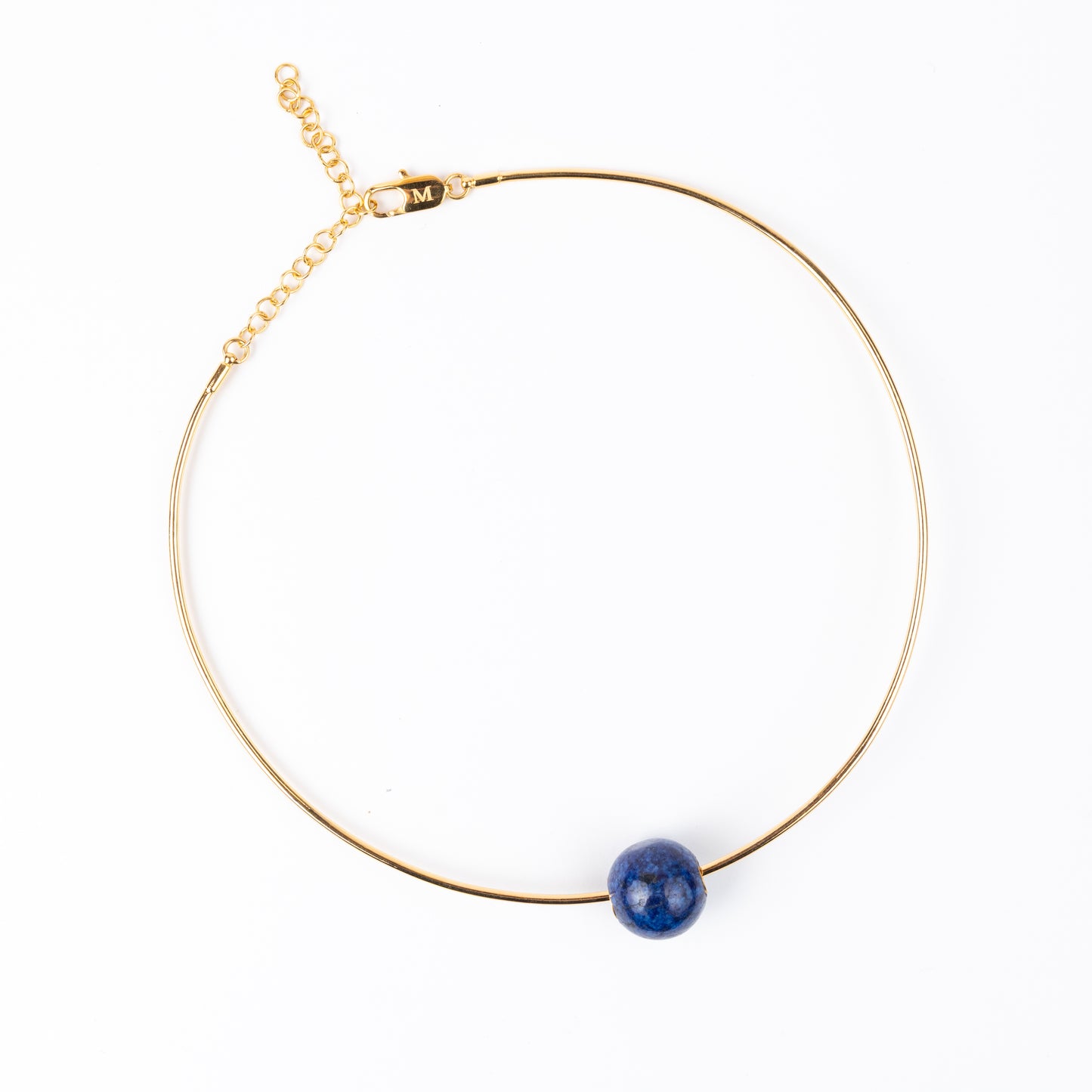 Margot Gold Choker with Natural Stone
