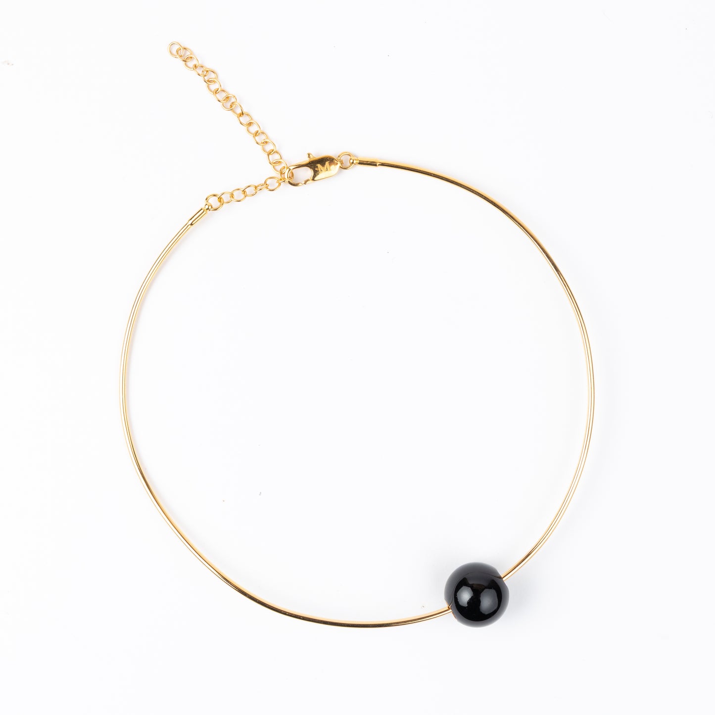 Margot Gold Choker with Natural Stone