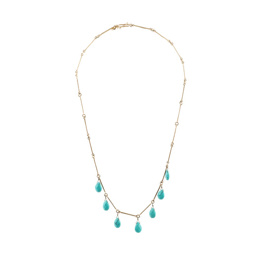 James Demi Turquoise Necklace